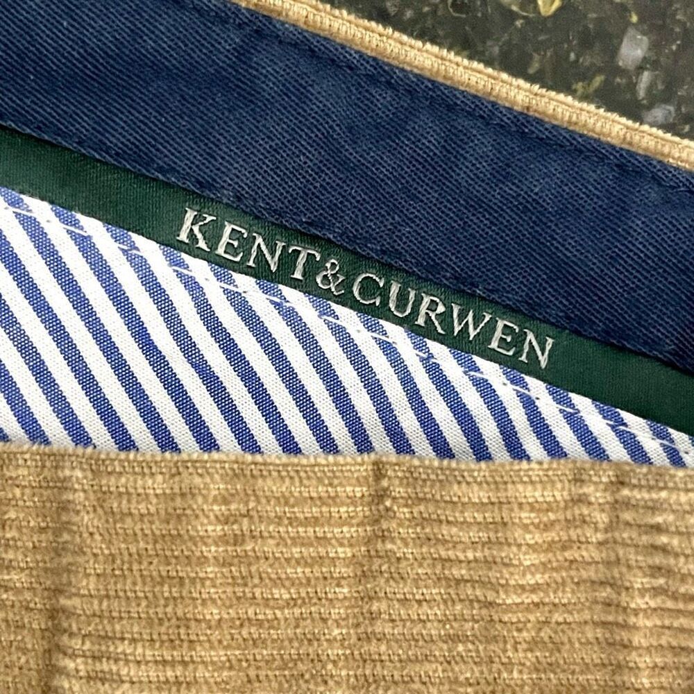 Kent & Curwin BRIGGS corduroy Pants. NWOT! Size 34. - Picture 5 of 9